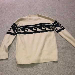 Aztec High Neck Sweater